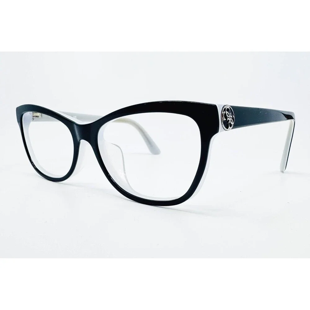 Guess Eyeglasses Womens Black Cat Eye GU2527-F-3 003 55-16-140 55mm
